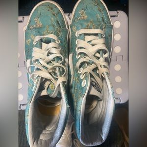 Blue Floral Vincent Van Gogh Vans